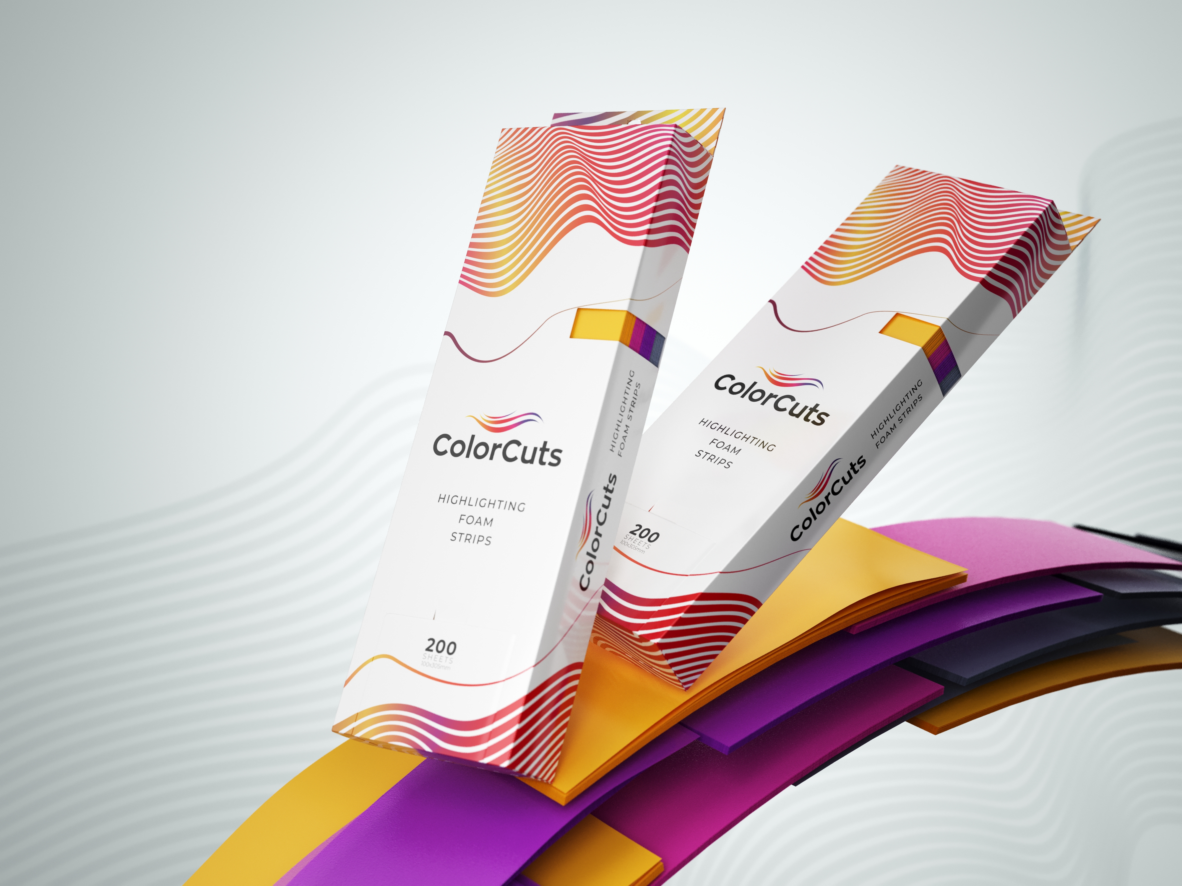 ColorCuts – thermisches Strähnenpapier für jede Technik der Coloration